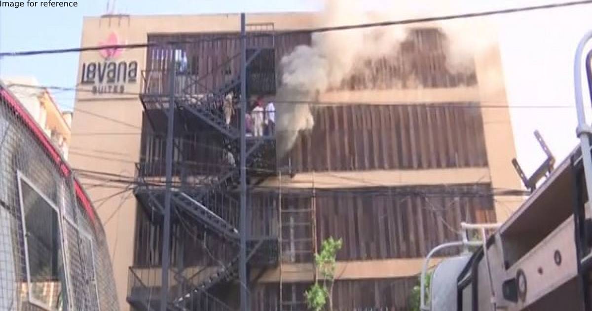 Uttar Pradesh: Fire breaks out at hotel in Lucknow